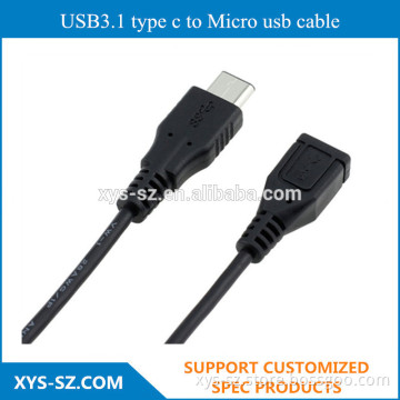 USB3.1 type c to Micro usb cable